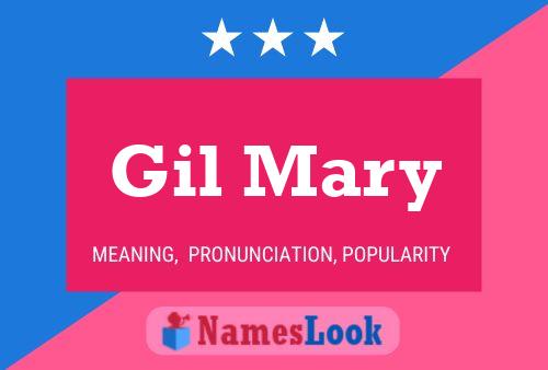 Gil Mary Namensposter