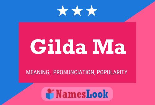 Gilda Ma Namensposter