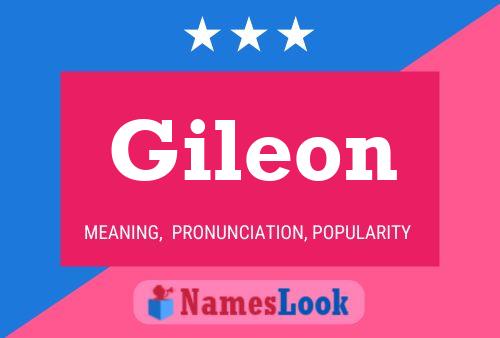 Gileon Namensposter