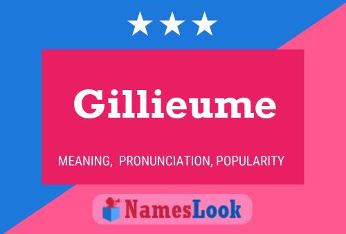 Gillieume Namensposter