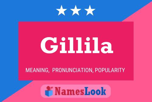 Gillila Namensposter