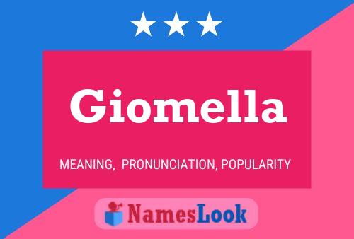 Giomella Namensposter