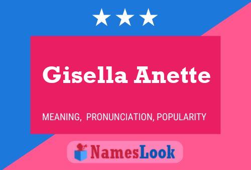 Gisella Anette Namensposter