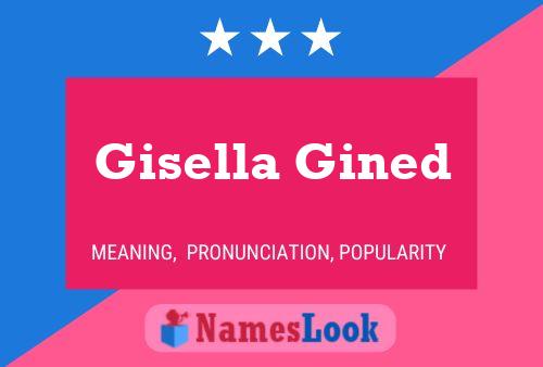 Gisella Gined Namensposter