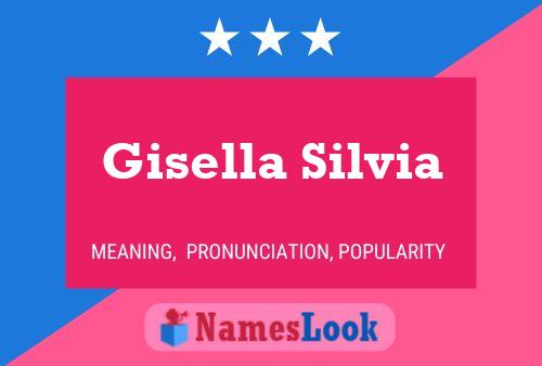 Gisella Silvia Namensposter