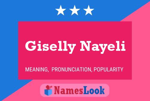 Giselly Nayeli Namensposter