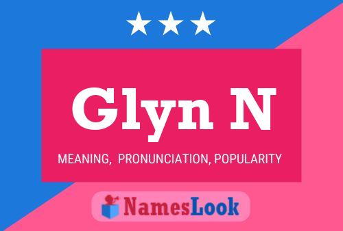 Glyn N Namensposter