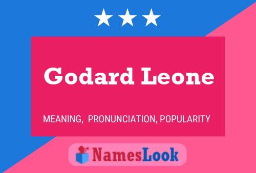 Godard Leone Namensposter