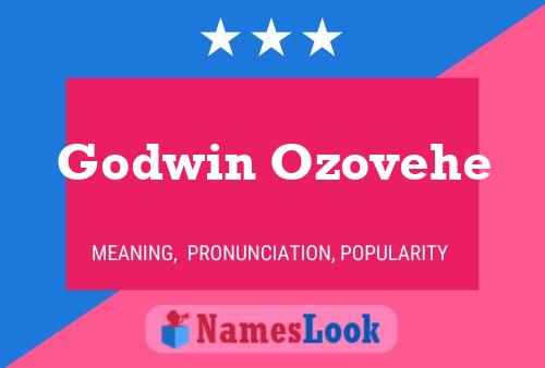 Godwin Ozovehe Namensposter