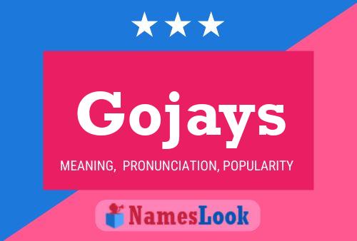 Gojays Namensposter