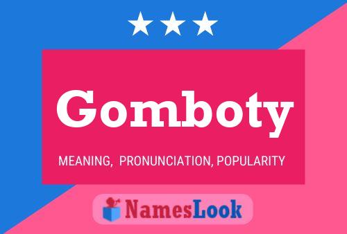 Gomboty Namensposter