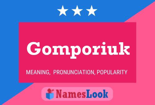 Gomporiuk Namensposter