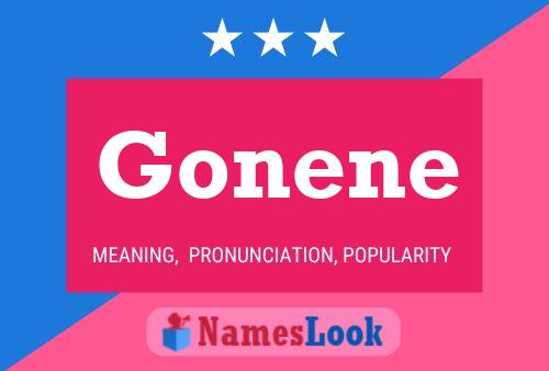 Gonene Namensposter