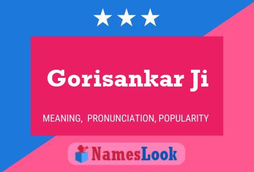 Gorisankar Ji Namensposter