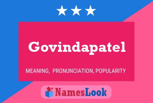 Govindapatel Namensposter