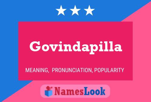 Govindapilla Namensposter