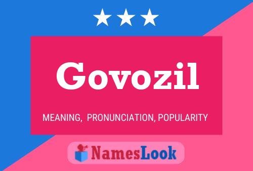 Govozil Namensposter