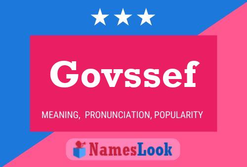 Govssef Namensposter