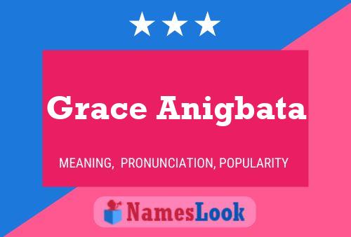 Grace Anigbata Namensposter