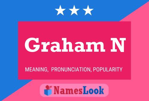 Graham N Namensposter