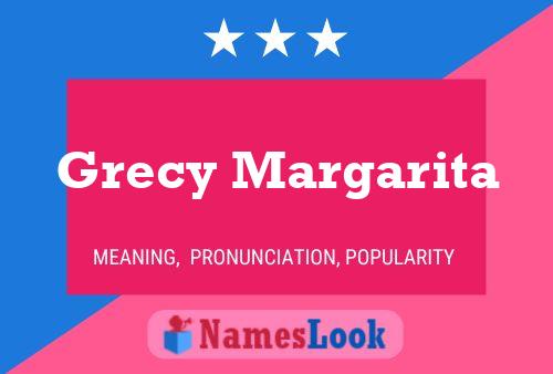 Grecy Margarita Namensposter