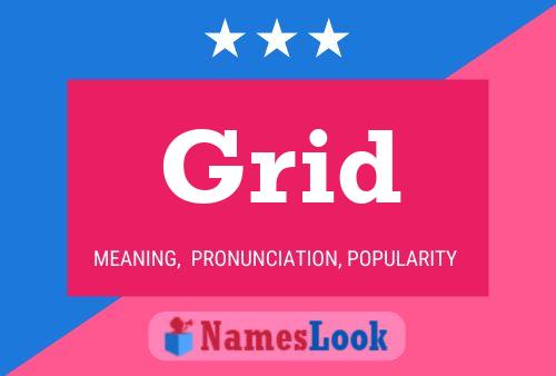 Grid Namensposter