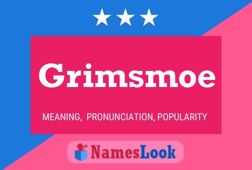 Grimsmoe Namensposter