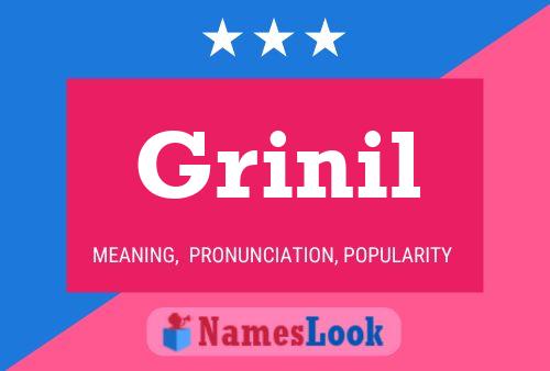 Grinil Namensposter