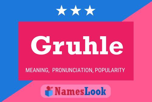 Gruhle Namensposter