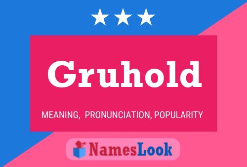 Gruhold Namensposter