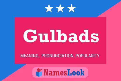 Gulbads Namensposter