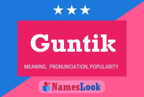 Guntik Namensposter