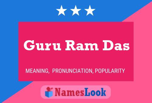 Guru Ram Das Namensposter