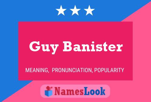 Guy Banister Namensposter