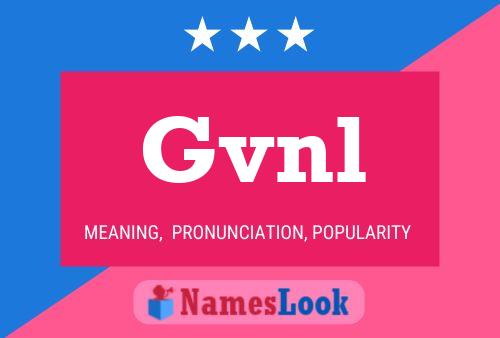 Gvnl Namensposter