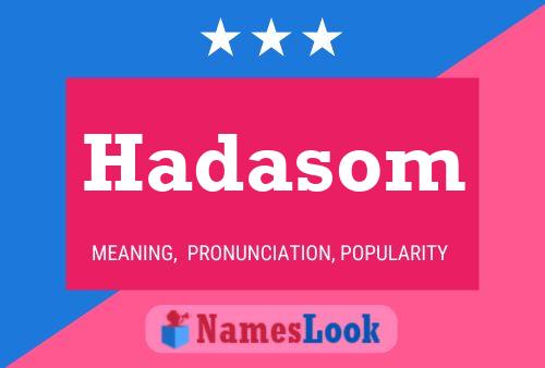 Hadasom Namensposter