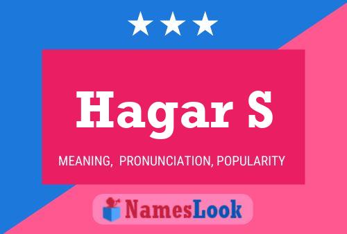 Hagar S Namensposter