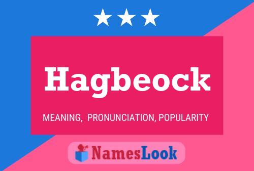 Hagbeock Namensposter