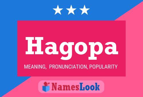 Hagopa Namensposter