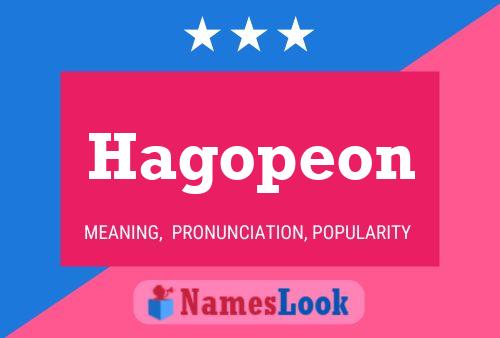 Hagopeon Namensposter