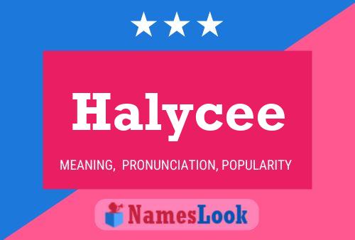 Halycee Namensposter