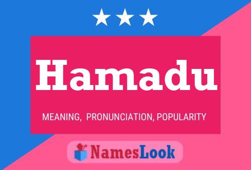 Hamadu Namensposter