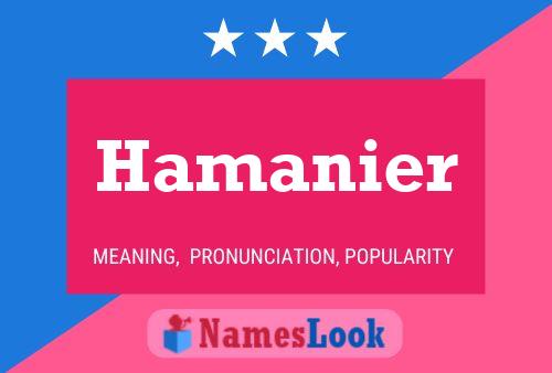 Hamanier Namensposter