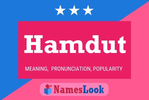 Hamdut Namensposter