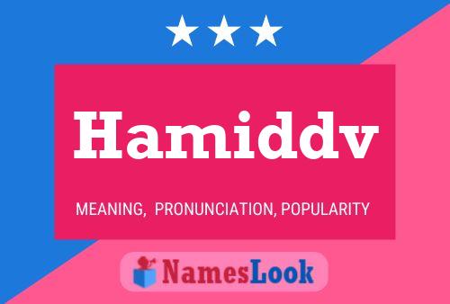 Hamiddv Namensposter