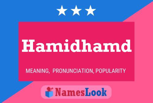 Hamidhamd Namensposter