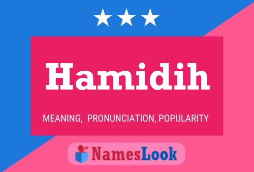 Hamidih Namensposter