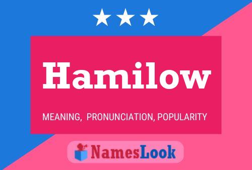 Hamilow Namensposter