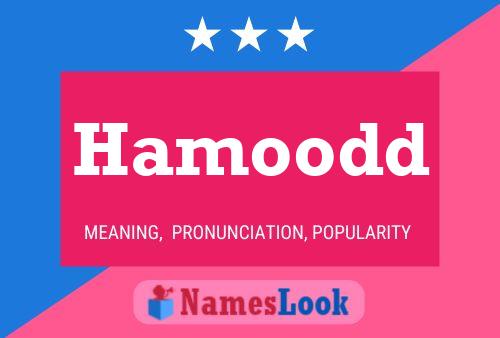 Hamoodd Namensposter