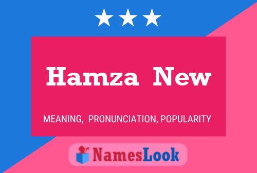 Hamza  New Namensposter